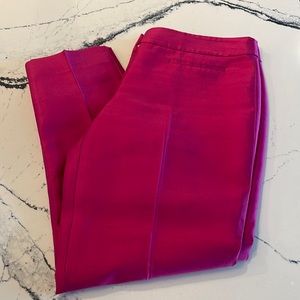 Talbots petite size 6 sateen look pants.